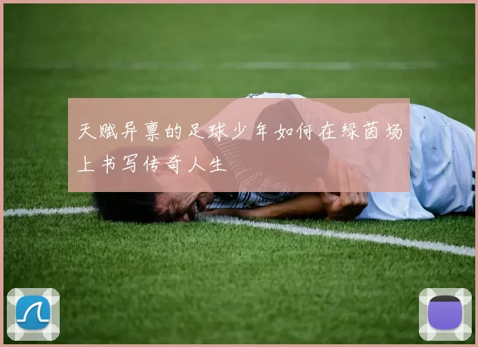 天赋异禀的足球少年如何在绿茵场上书写传奇人生