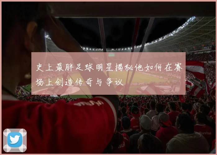 史上最胖足球明星揭秘他如何在赛场上创造传奇与争议
